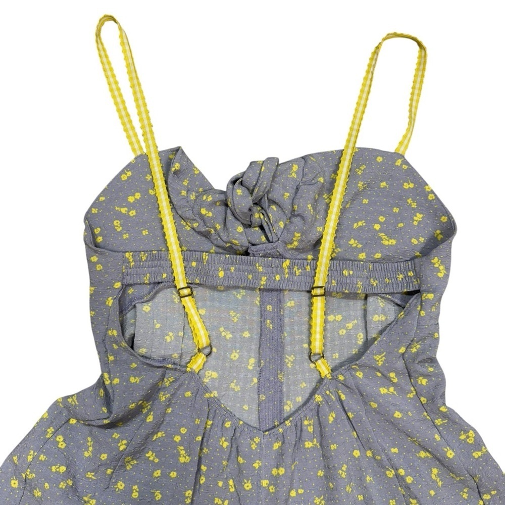 NWT New $128 Free People Coming Home Sky Combo Romper Size S - Picture 6 of 9